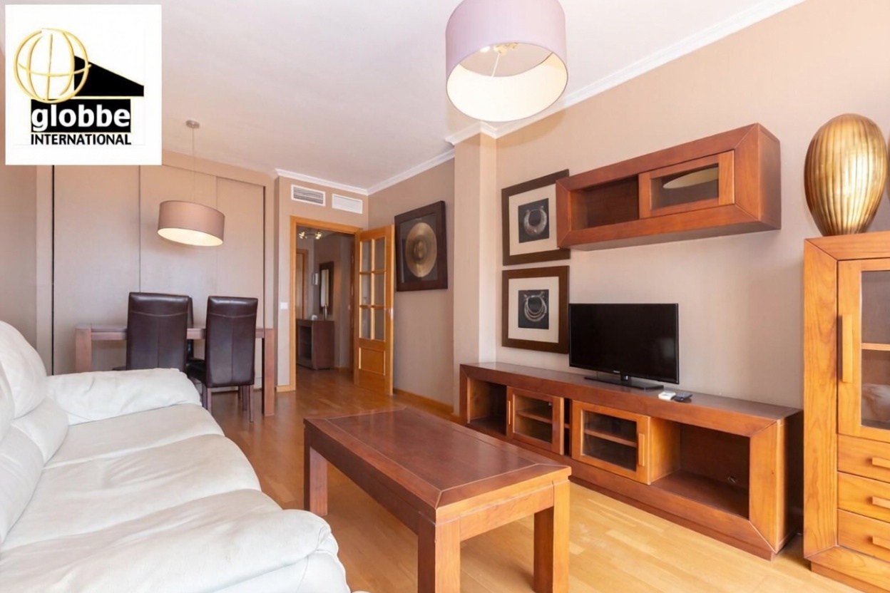 Ático em primeira linha de mar em Málaga — Sala