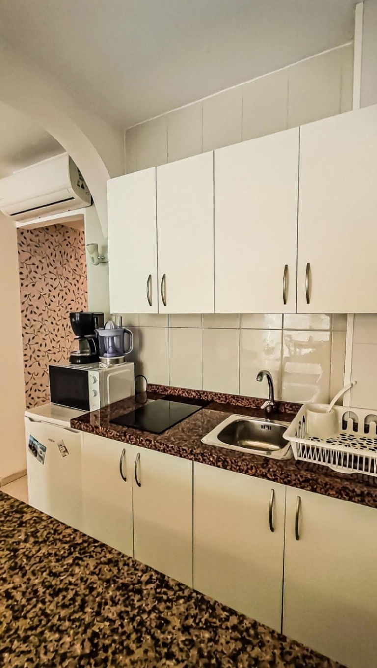 Apartamento em primeira linha de praia em Málaga — Cozinha