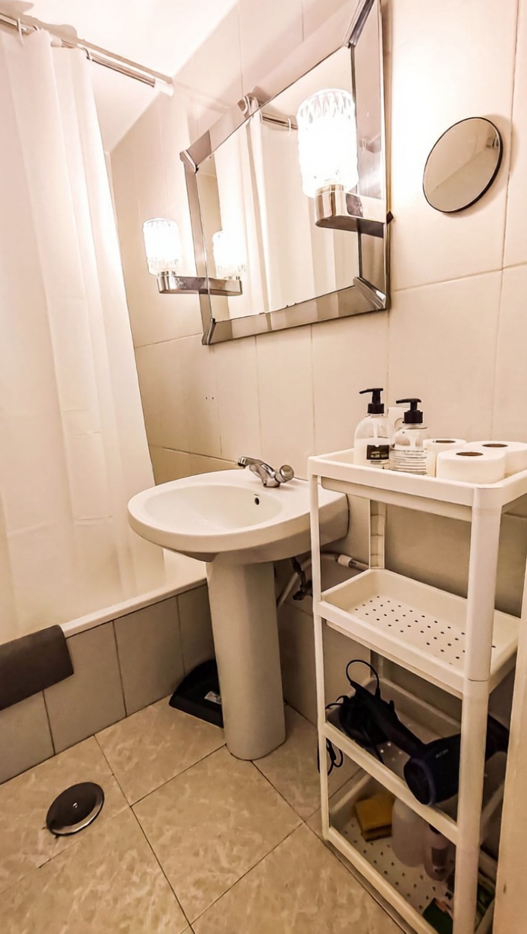Apartamento em primeira linha de praia em Málaga — Casa banho
