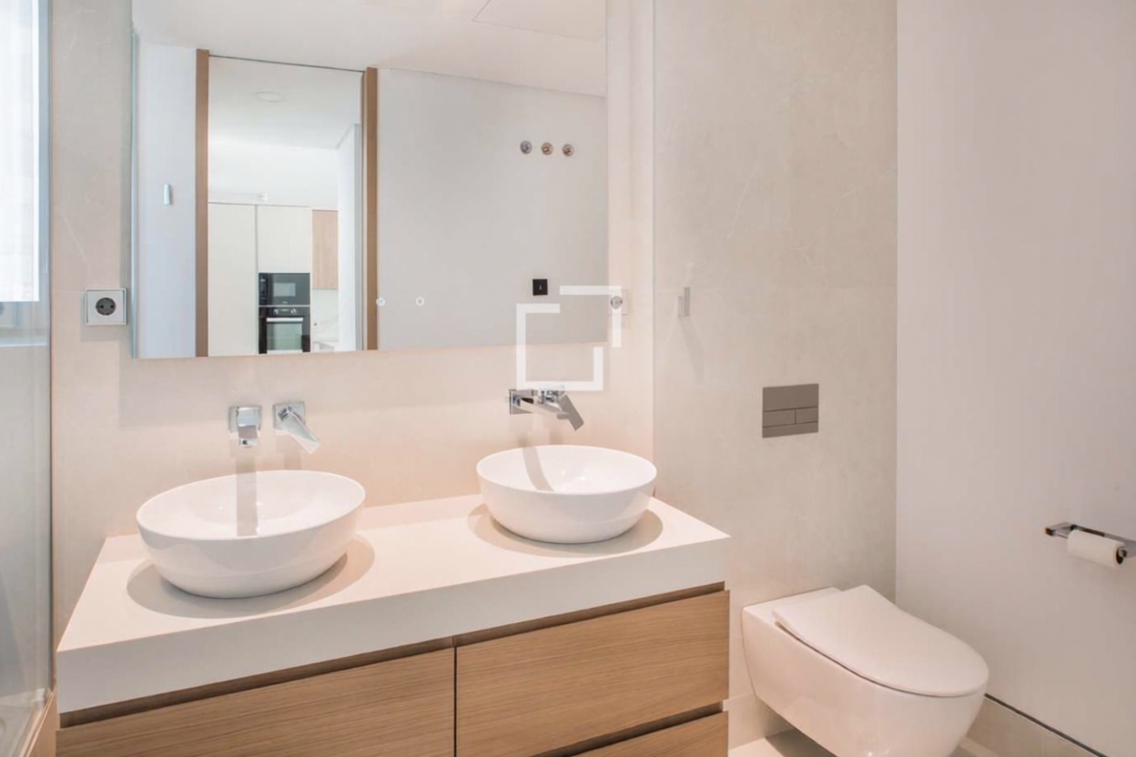 Appartement en première ligne de plage à Málaga — Séjour
