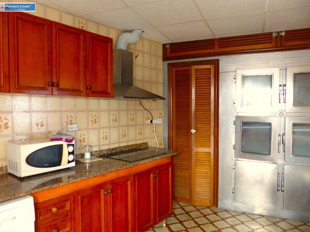 Chalet avec accès direct à la plage à Cartagena — Cuisine
