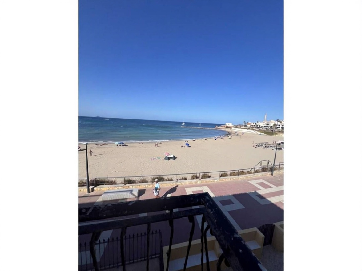 Chalet com acesso direto à praia em Cartagena — Terraço mar