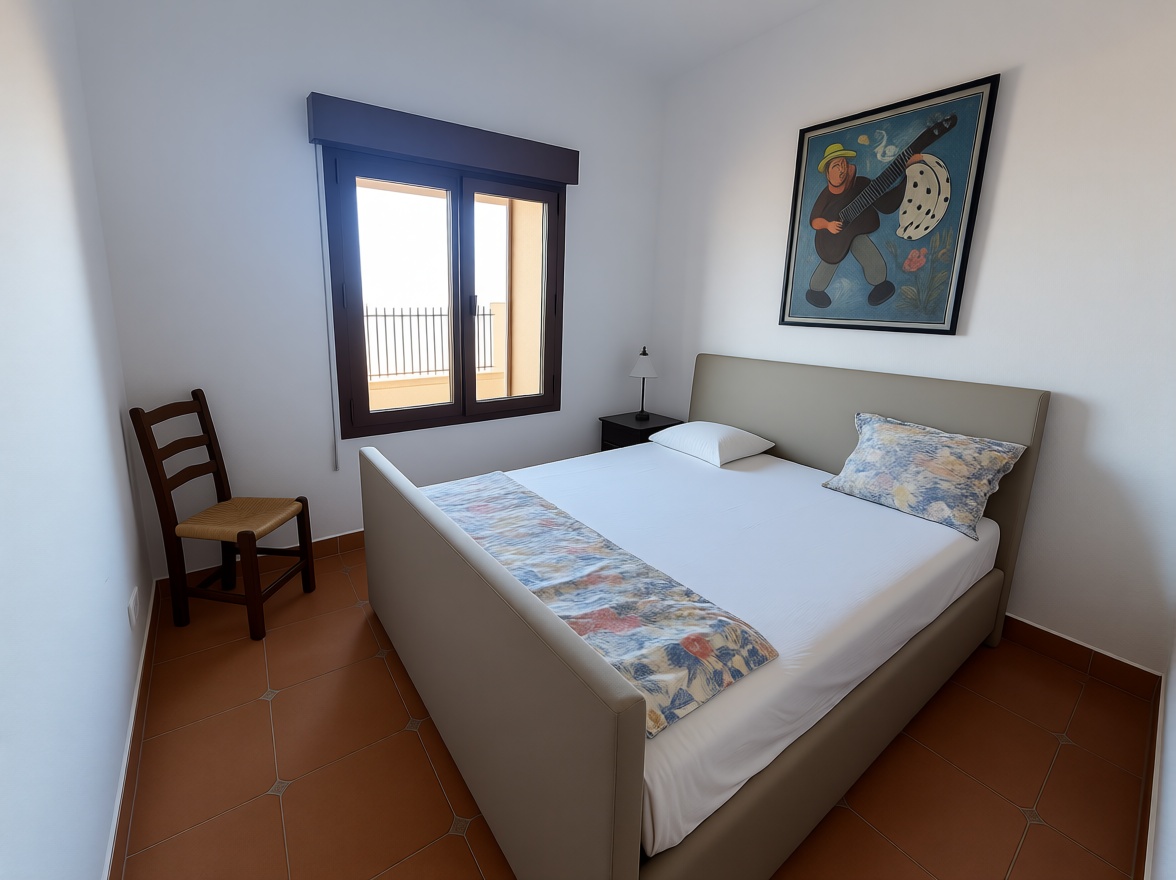 Chalet com acesso direto à praia em Cartagena — Quarto