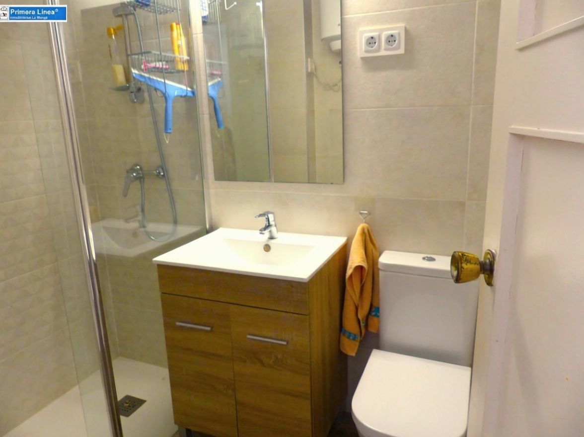 Appartement en première ligne de plage à Cartagena — Sanitaires