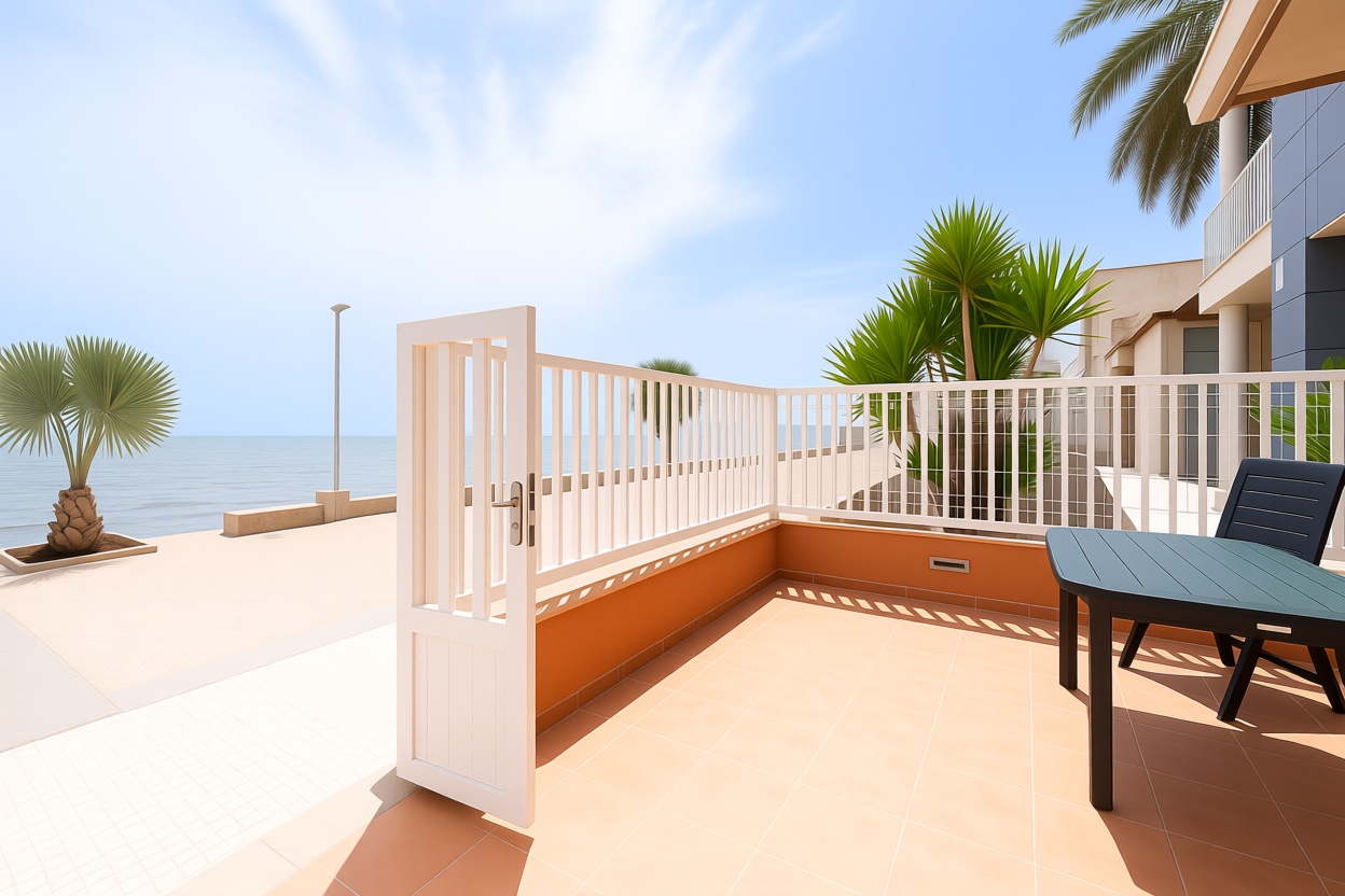 Appartement en première ligne de plage à Cartagena