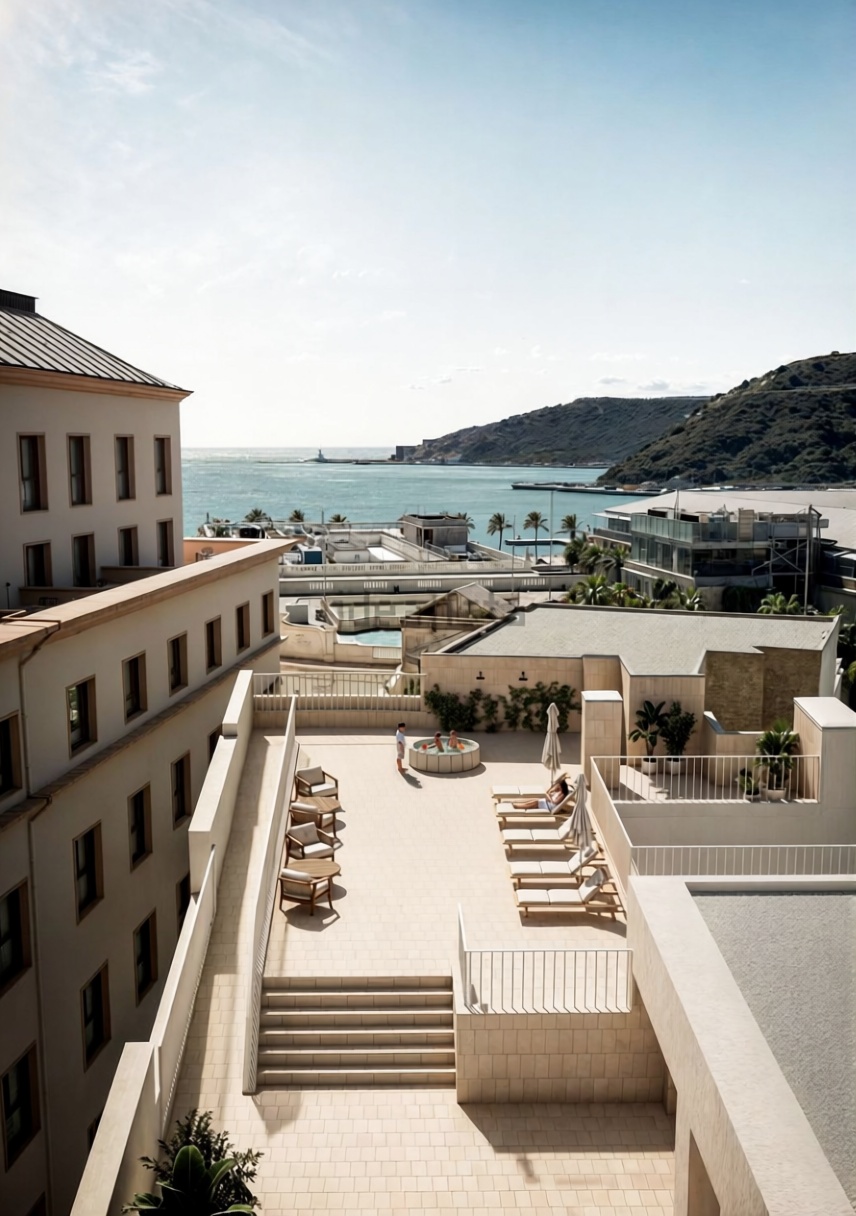 Appartement en première ligne de plage à Cartagena
