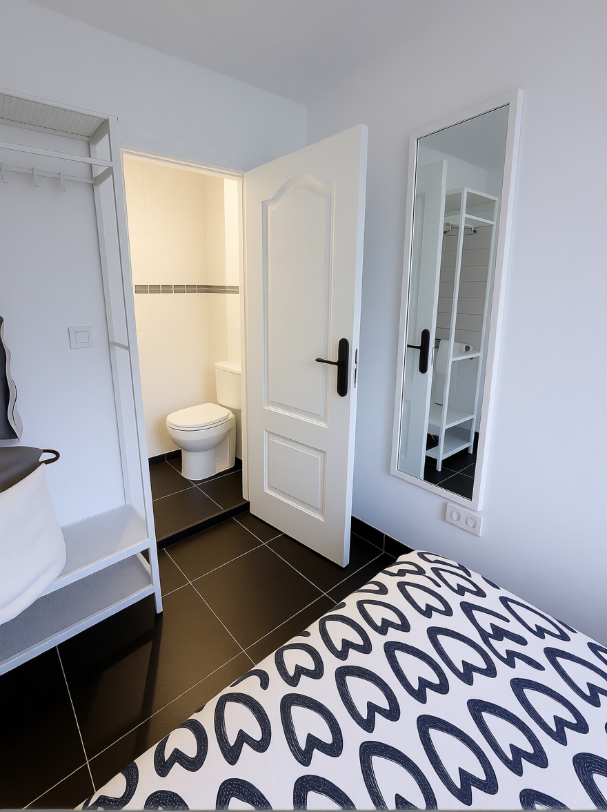 Appartement en première ligne de plage à Altea — Chambre