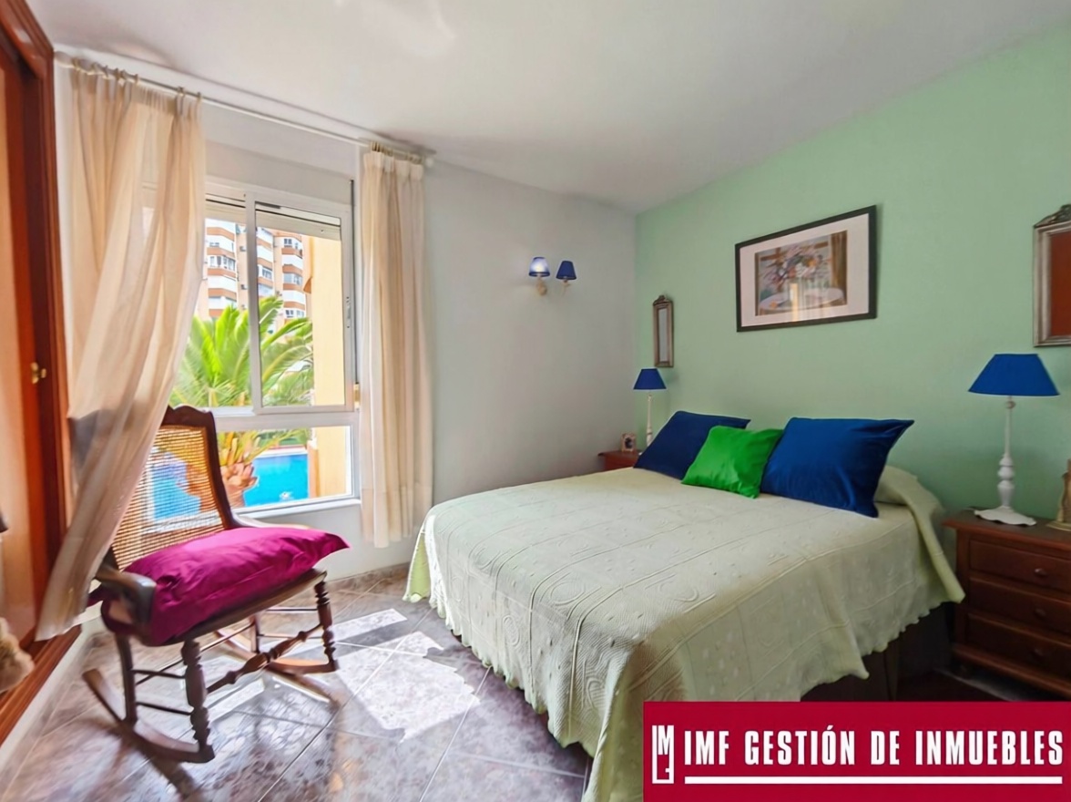Beachfront flat in Algarrobo-Costa — Bedroom