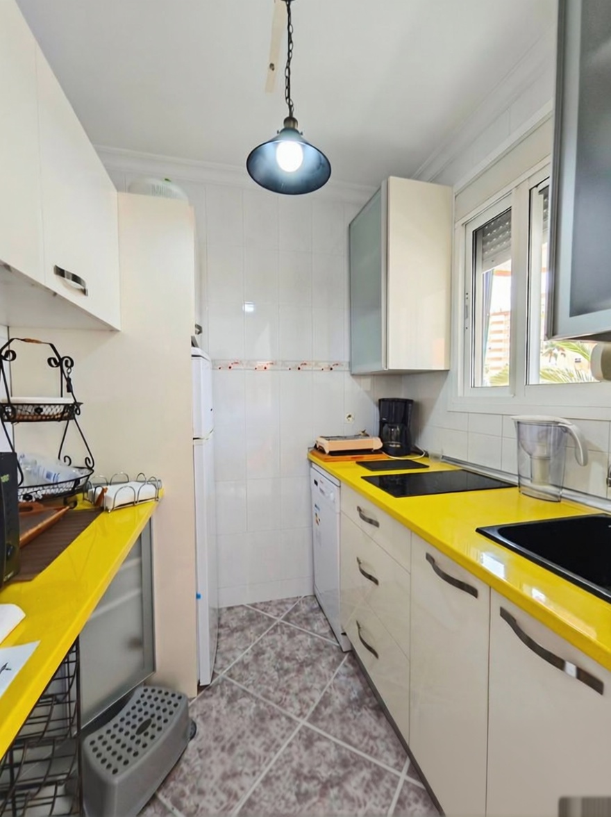 Beachfront flat in Algarrobo-Costa — Kitchen