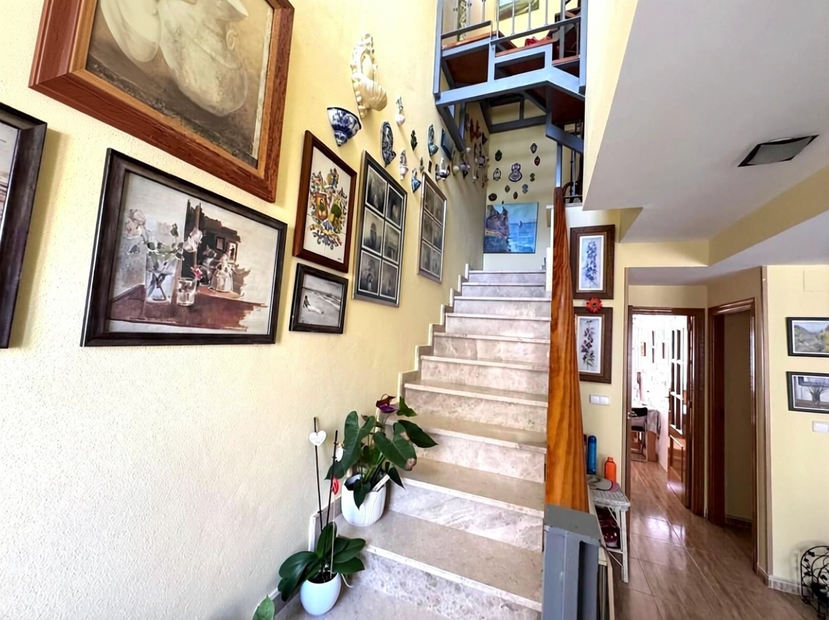 Chalet con acceso directo a playa en Pilar de la Horadada — Dormitorio