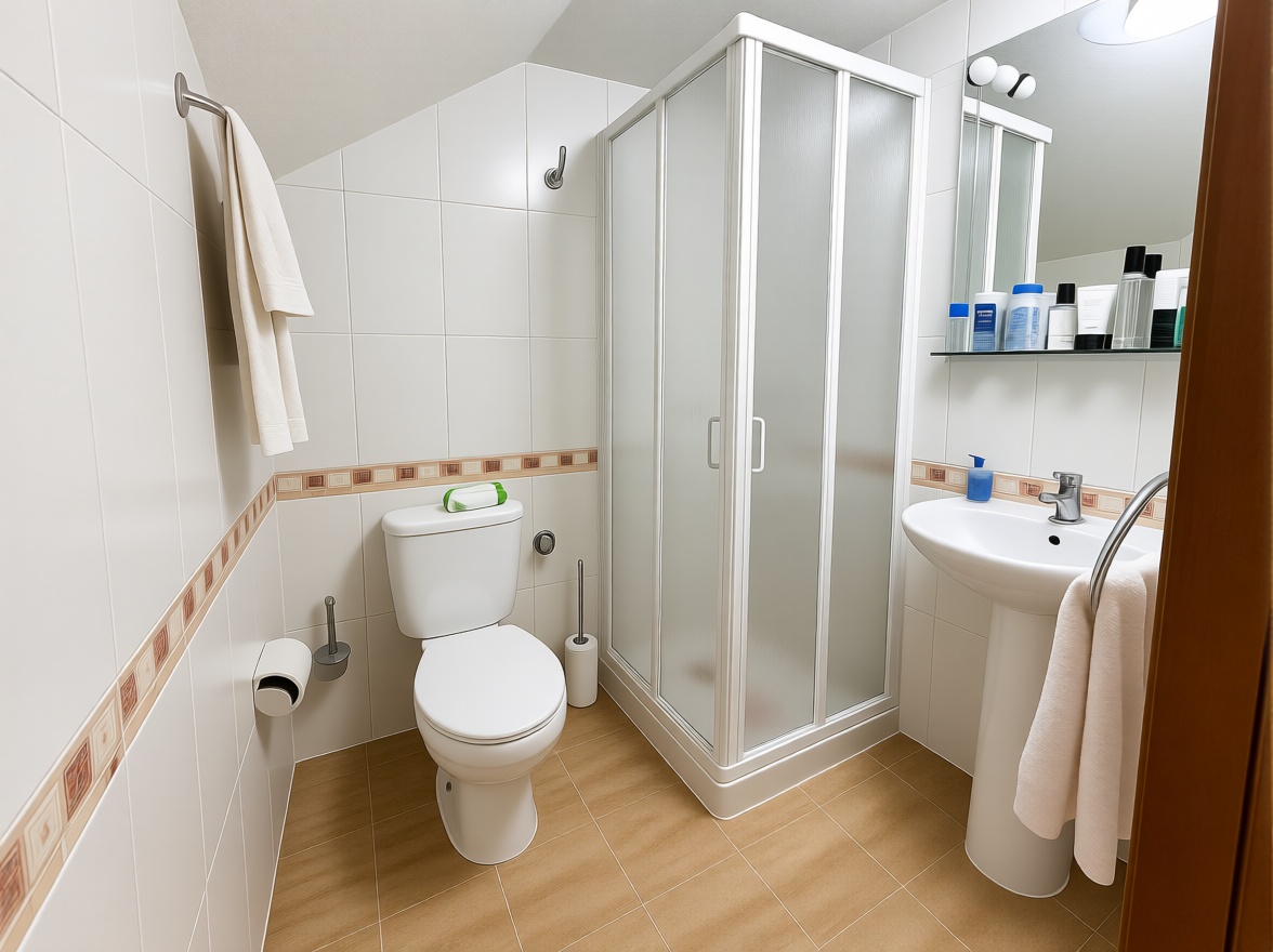 Chalet con acceso directo a playa en Pilar de la Horadada — Baño