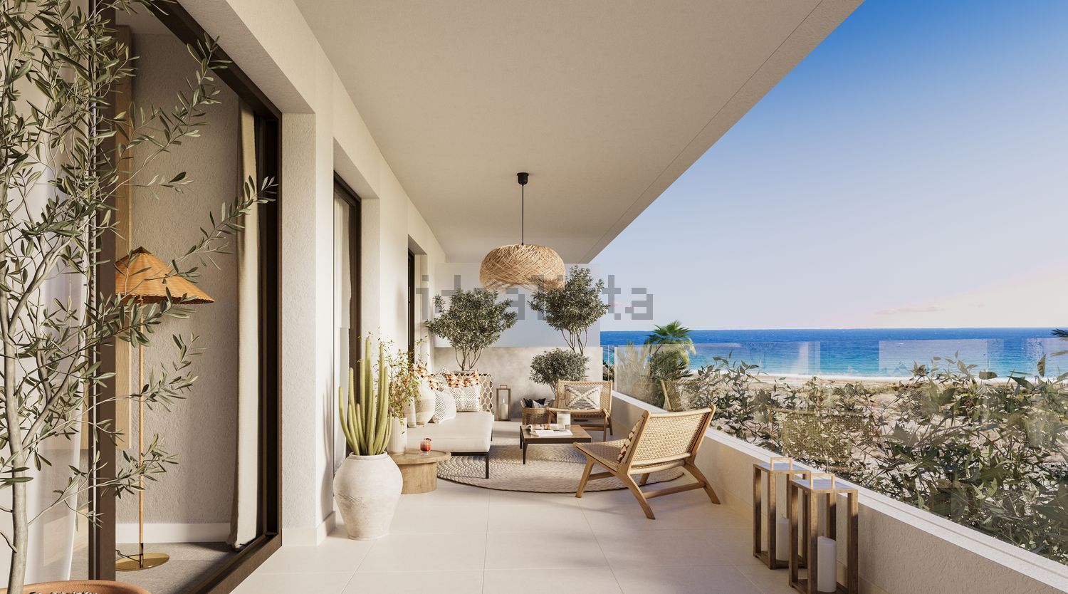 Piso en venta en primera línea de playa en Mojácar