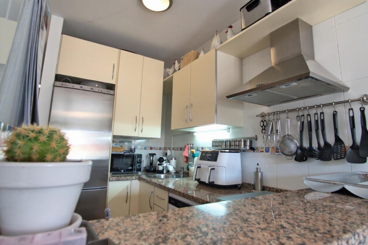 Beachfront duplex in Algarrobo-Costa — Sea view