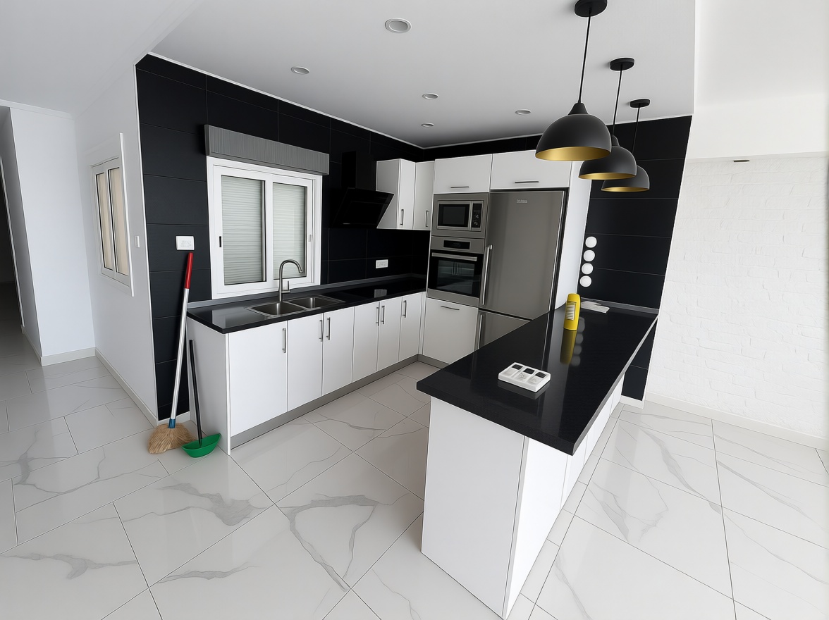 Appartement en première ligne de plage à Cartagena — Cuisine
