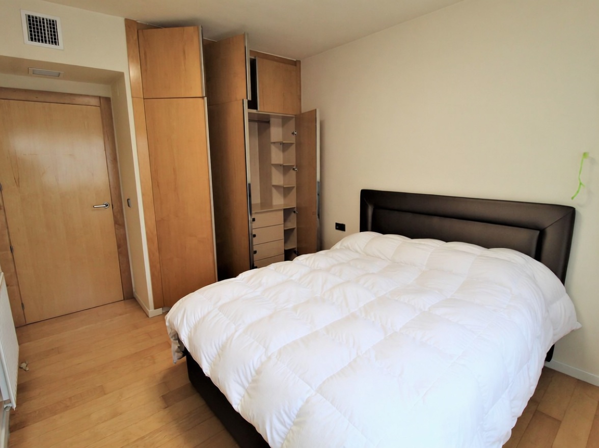 Ático en primera línea de mar en Cartagena — Dormitorio