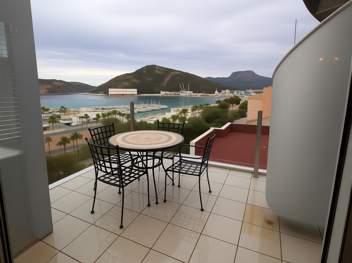 Ático en primera línea de mar en Cartagena — Terraza mar