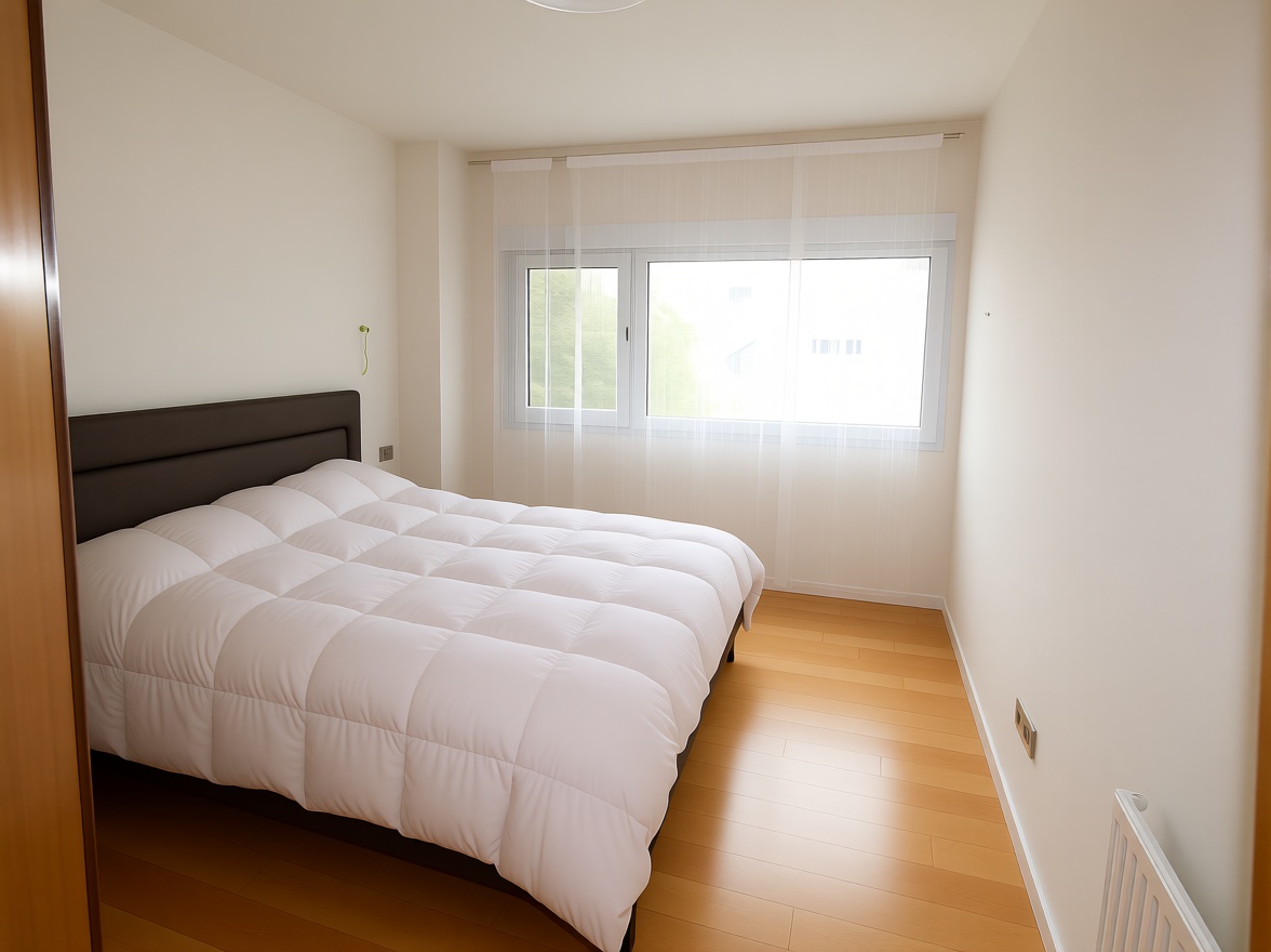 Ático en primera línea de mar en Cartagena — Dormitorio