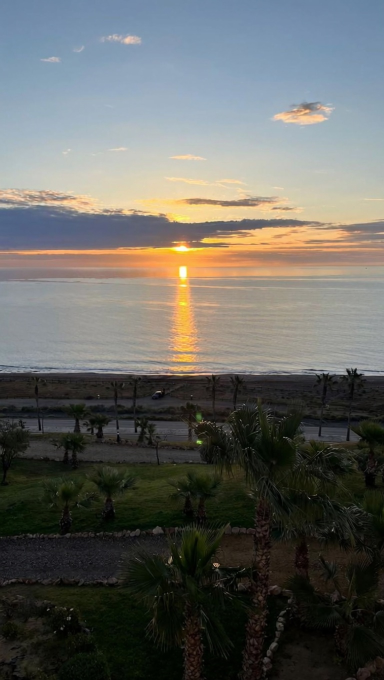 Ático en primera línea de mar en Mojácar — Vista mar