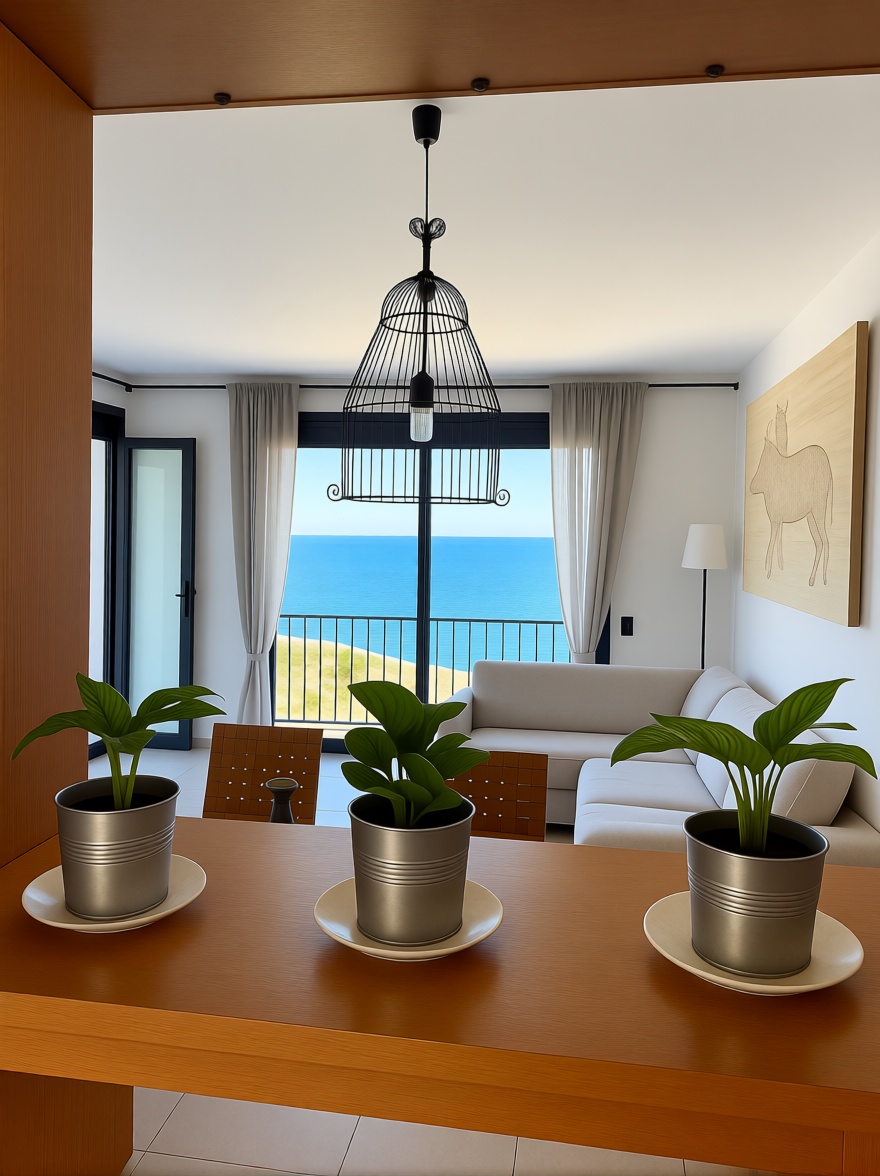Ático en primera línea de mar en Mojácar — Baño