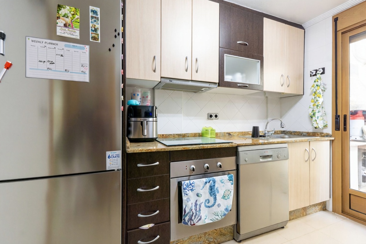 Chalet avec accès direct à la plage à San Pedro del Pinatar — Cuisine