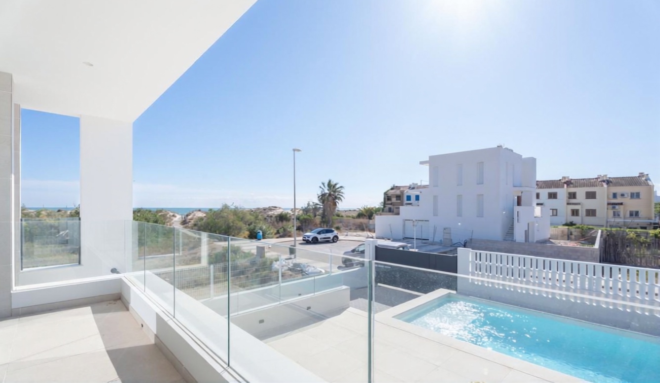 Chalet avec accès direct à la plage à Oliva
