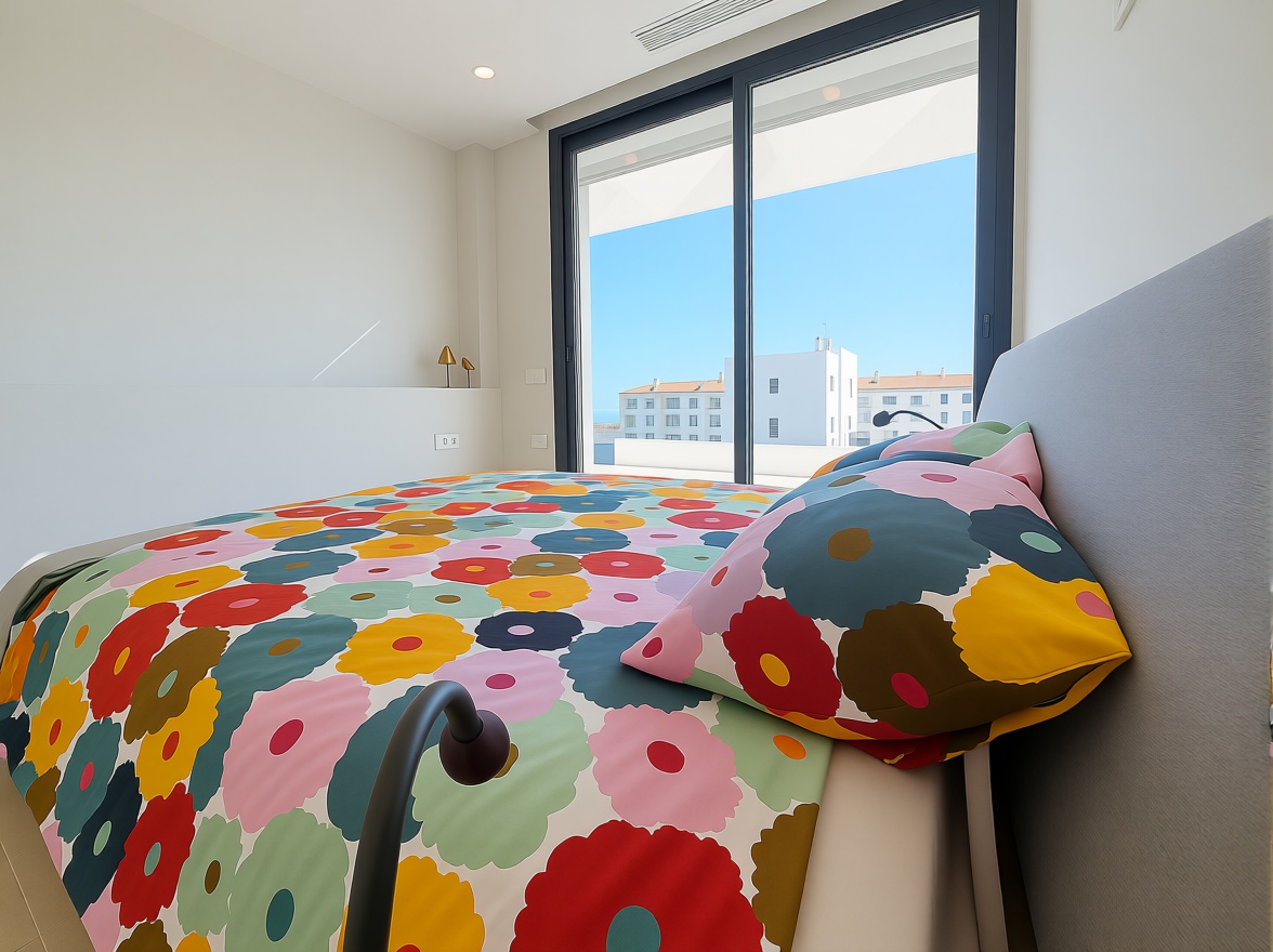 Chalet avec accès direct à la plage à Oliva — Chambre