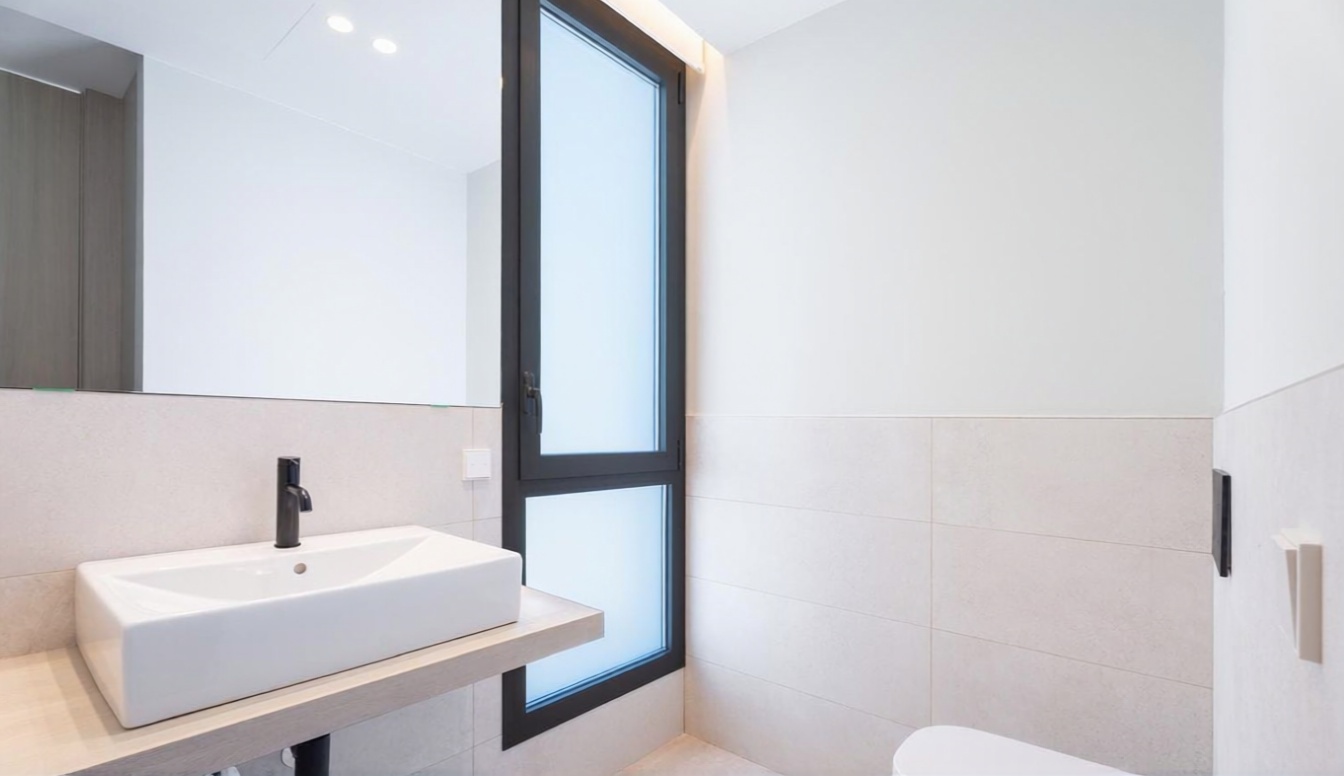 Chalet avec accès direct à la plage à Oliva — Sanitaires