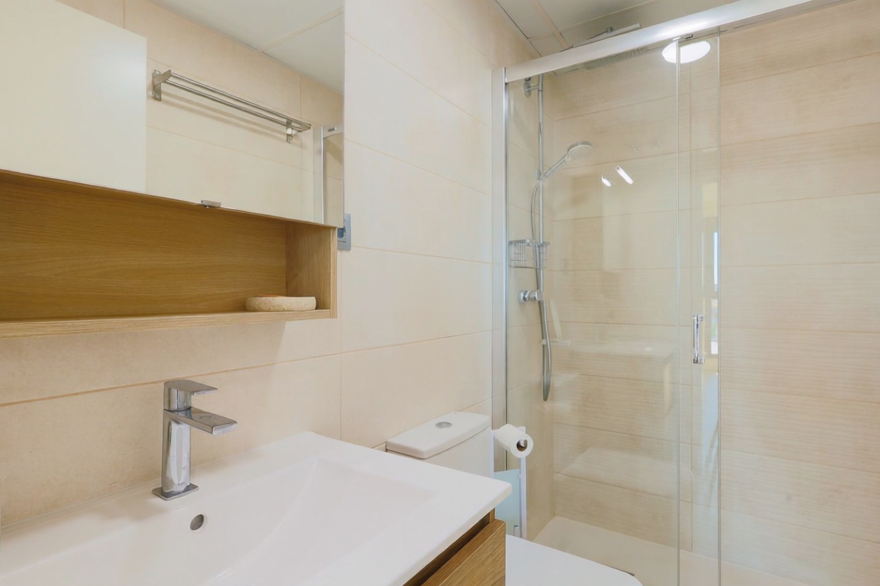 Appartement en première ligne de plage à Cartagena — Sanitaires
