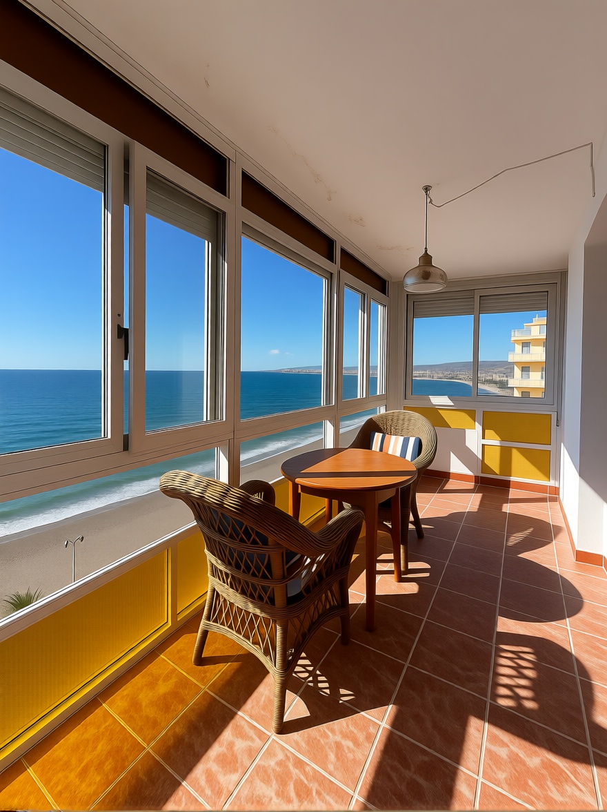 Appartement en première ligne de plage à Algarrobo-Costa