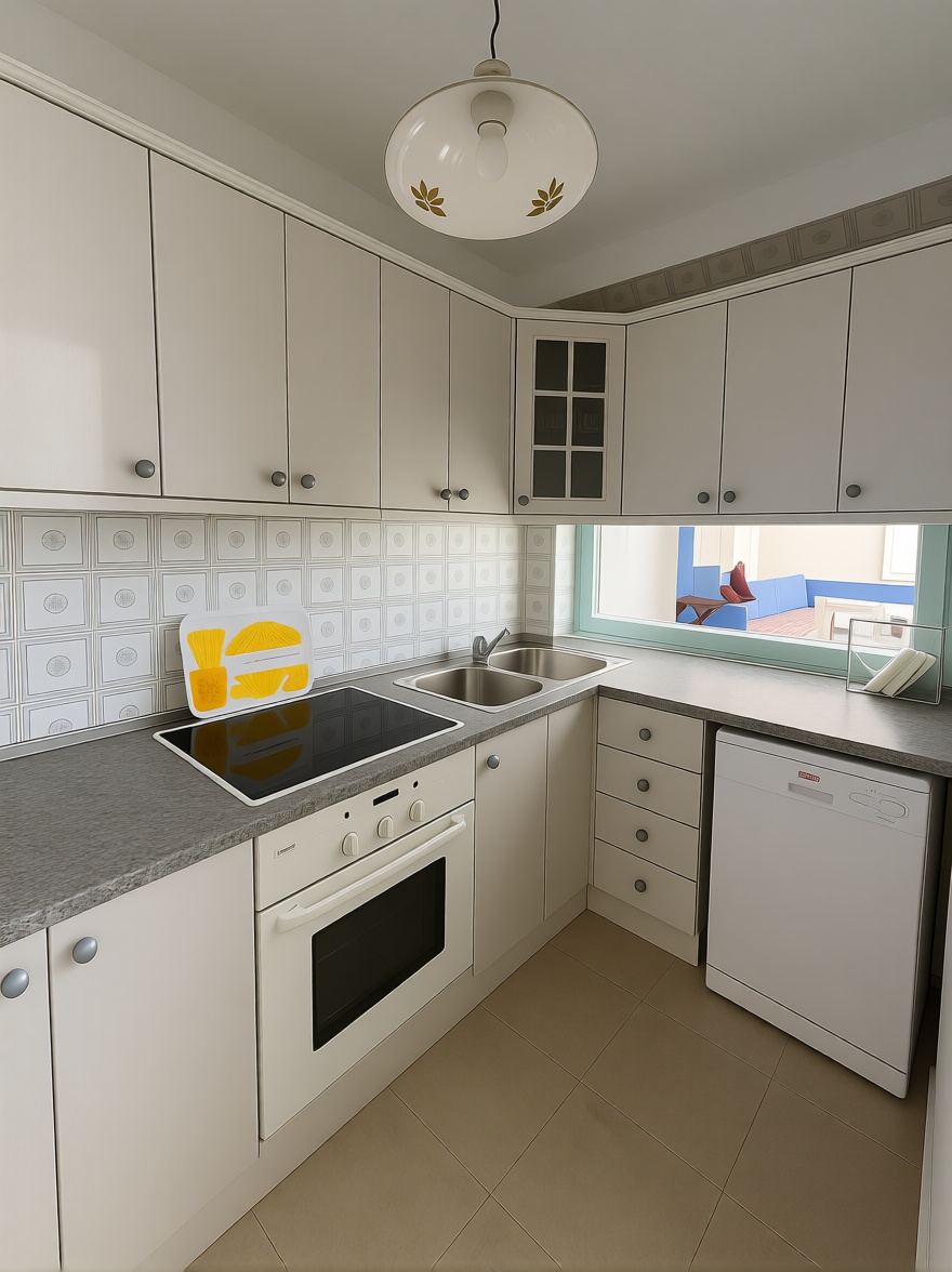 Beachfront flat in Algarrobo-Costa — Kitchen