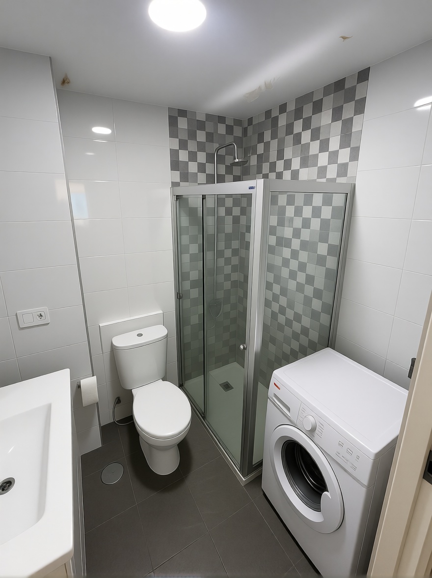 Beachfront flat in Algarrobo-Costa — Bathroom