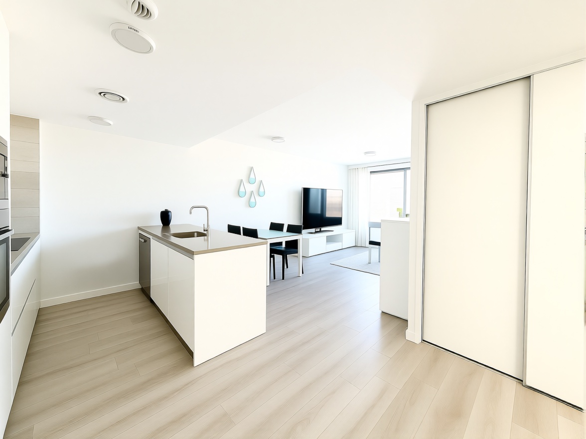Appartement en première ligne de plage à Cartagena — Séjour