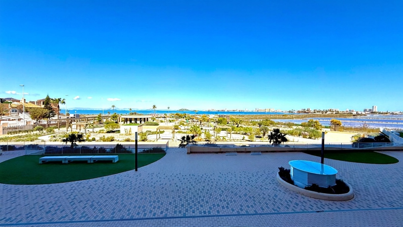 Appartement en première ligne de plage à Cartagena — Vue mer