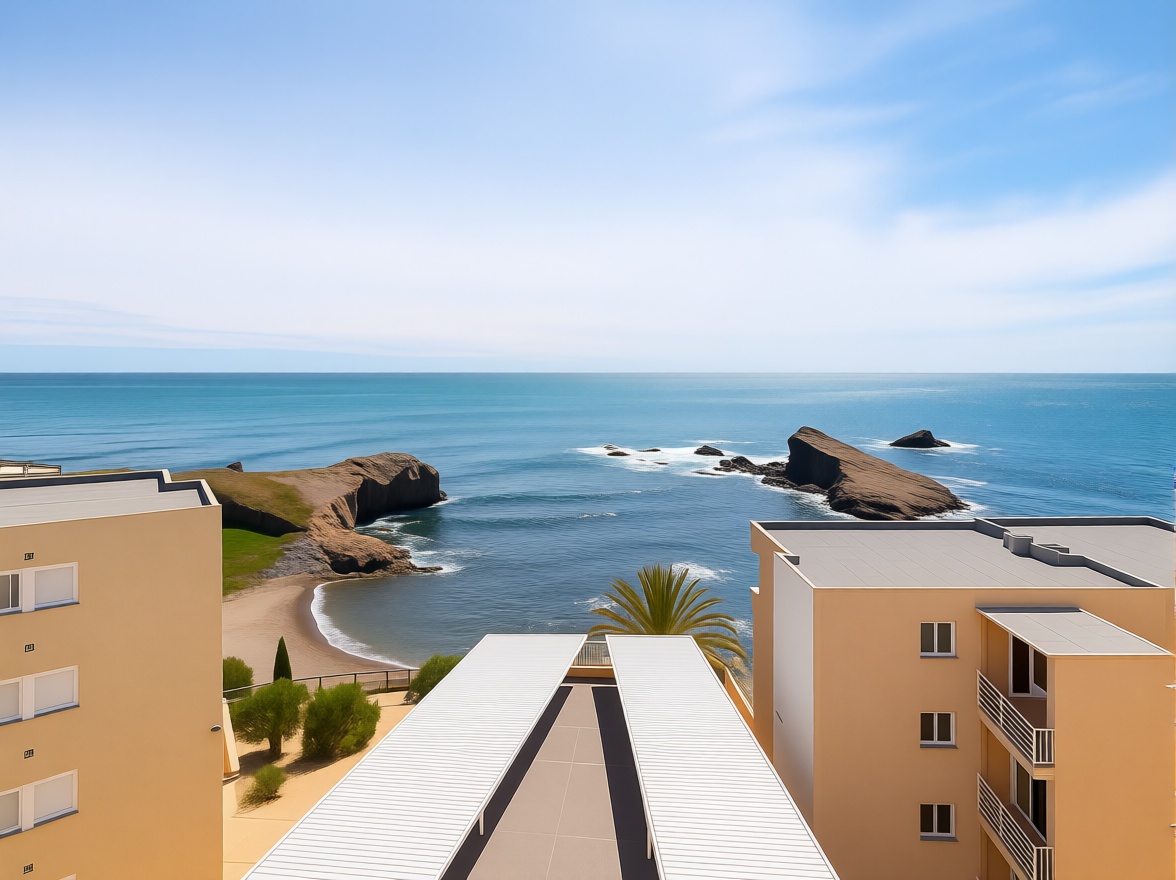 Appartement en première ligne de plage à Cartagena — Vue mer