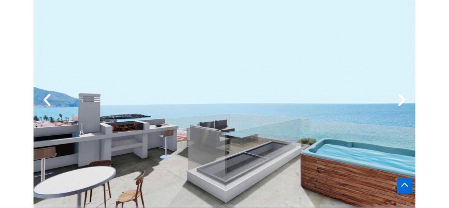 Appartement en attique en première ligne de mer à Cartagena