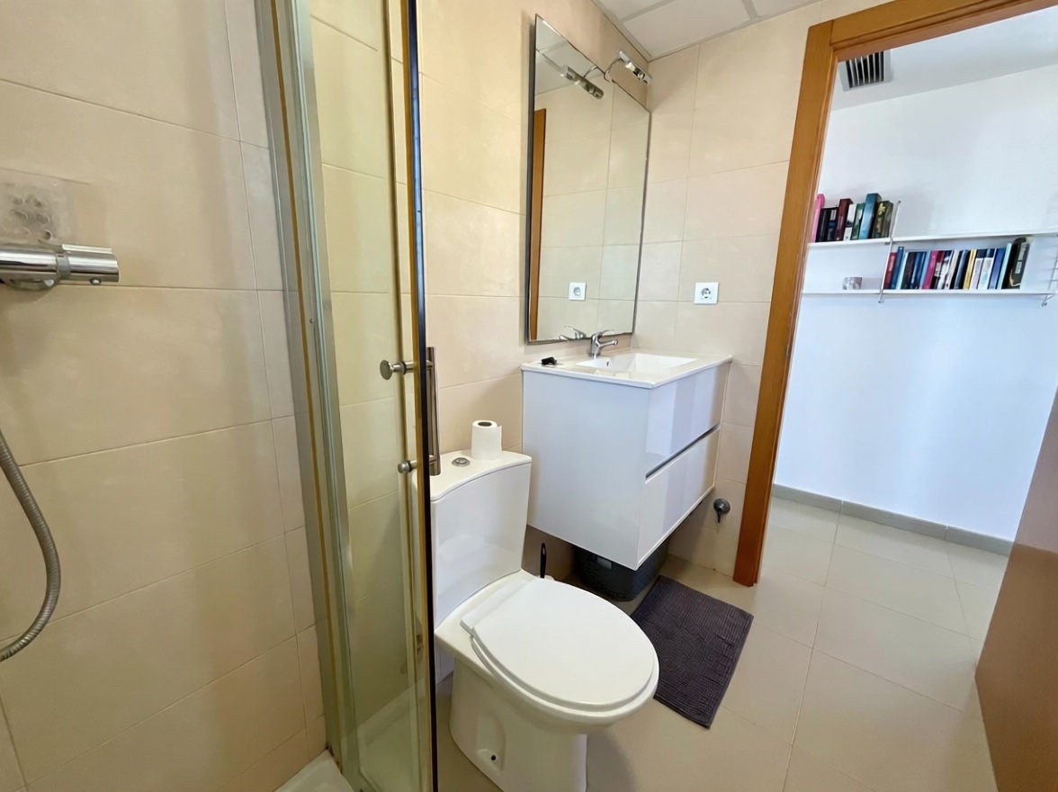 Appartement en première ligne de plage à Cartagena — Sanitaires