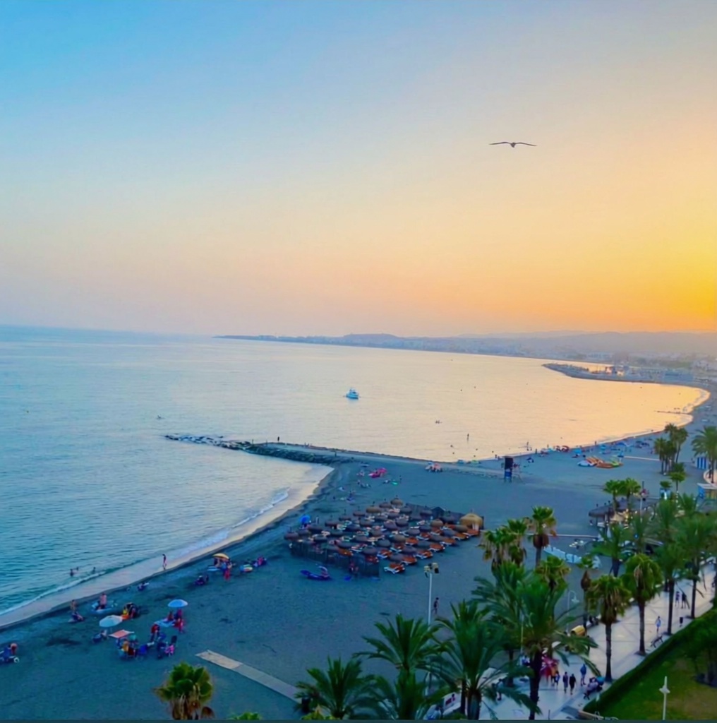Appartement en première ligne de plage à Málaga — Vue mer