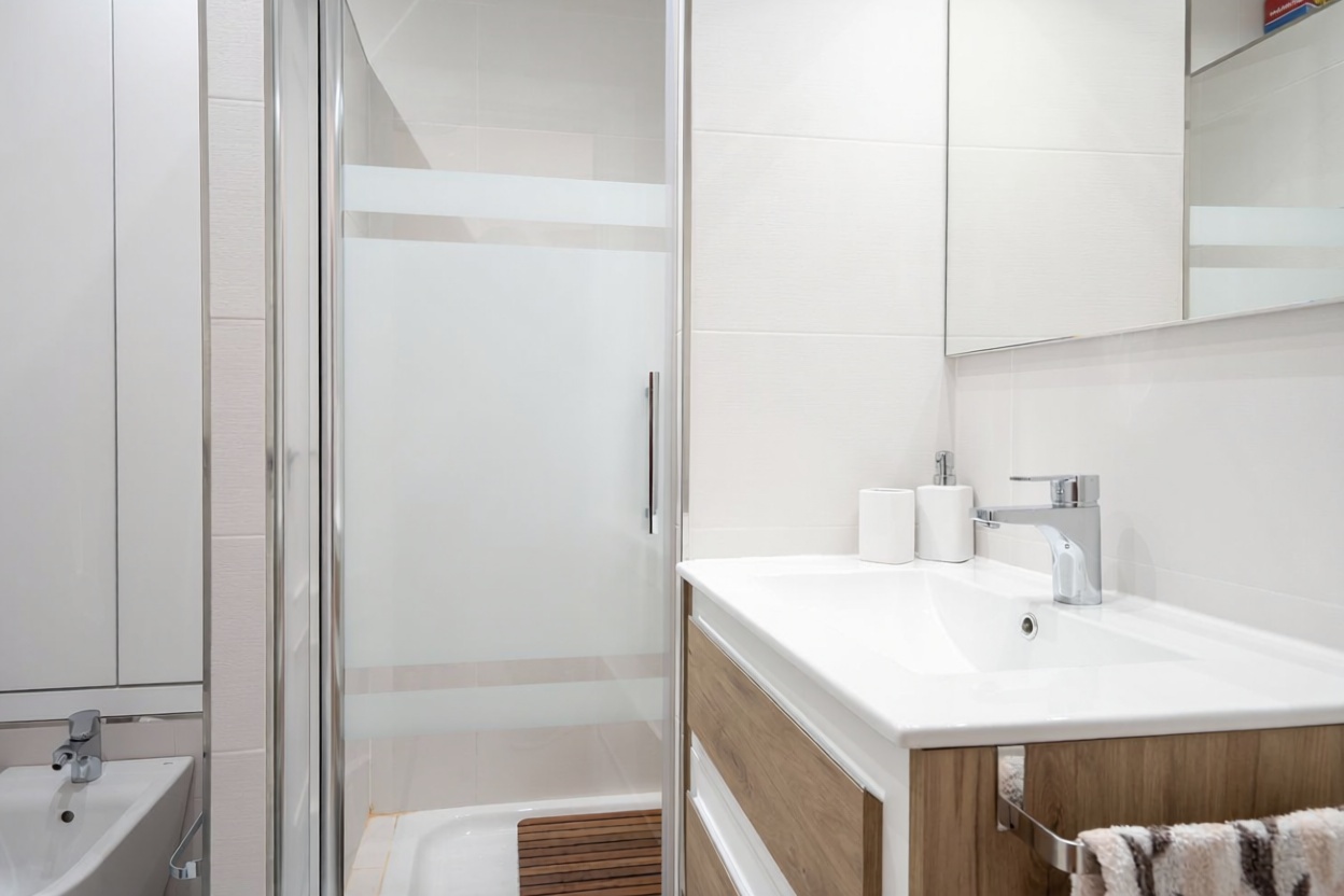 Appartement en première ligne de plage à Málaga — Sanitaires
