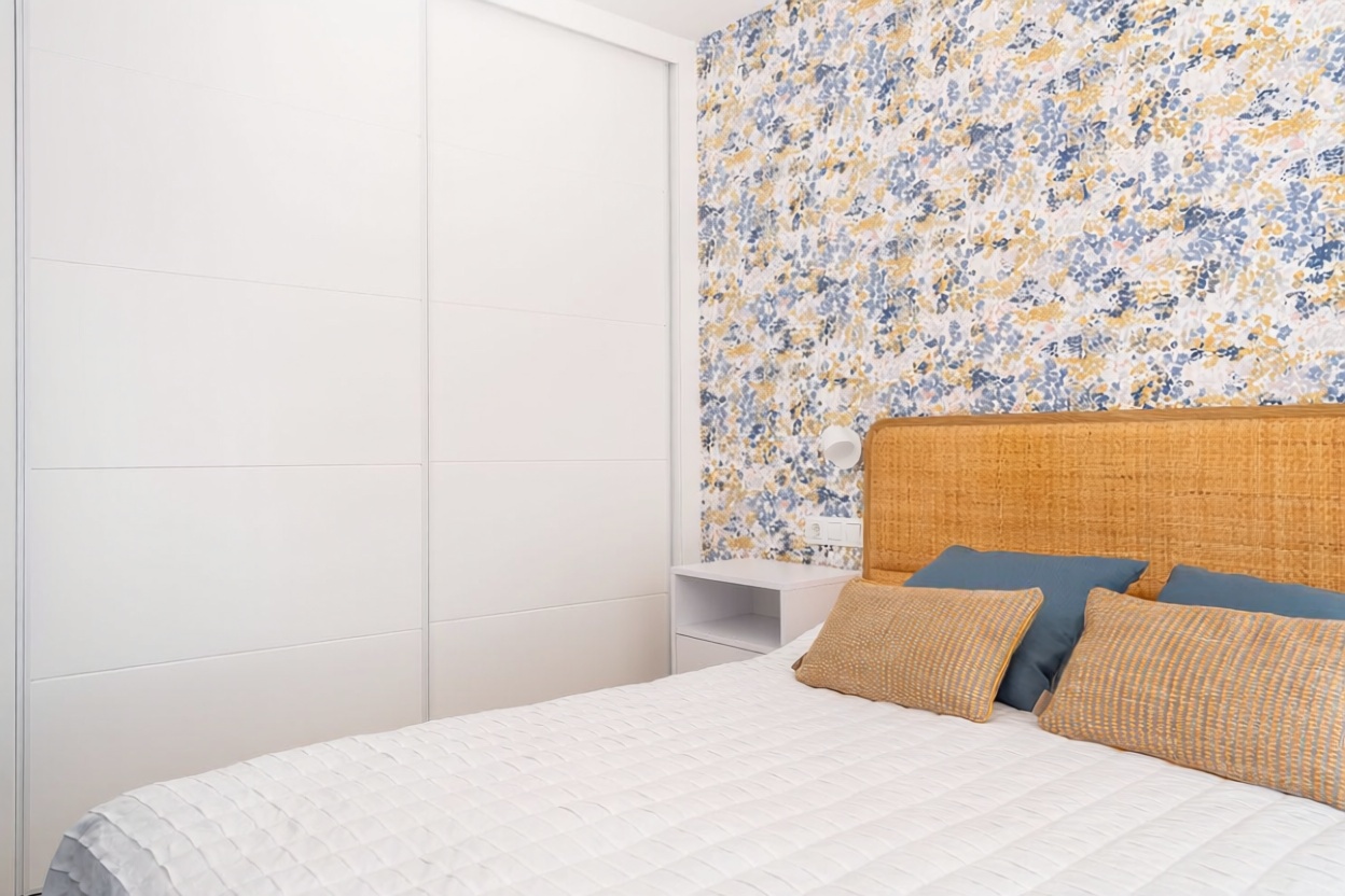 Appartement en première ligne de plage à Málaga — Chambre