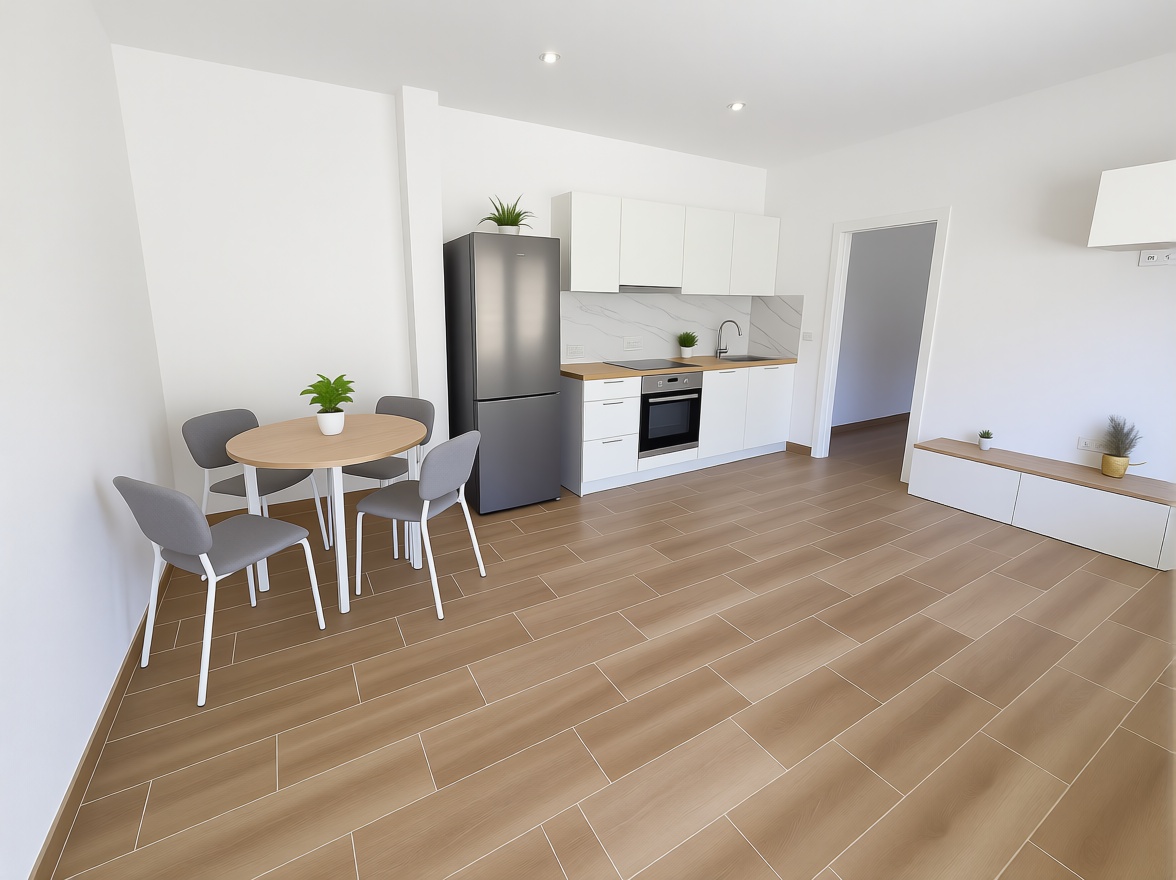 Appartement en première ligne de plage à Mojácar — Coin repas