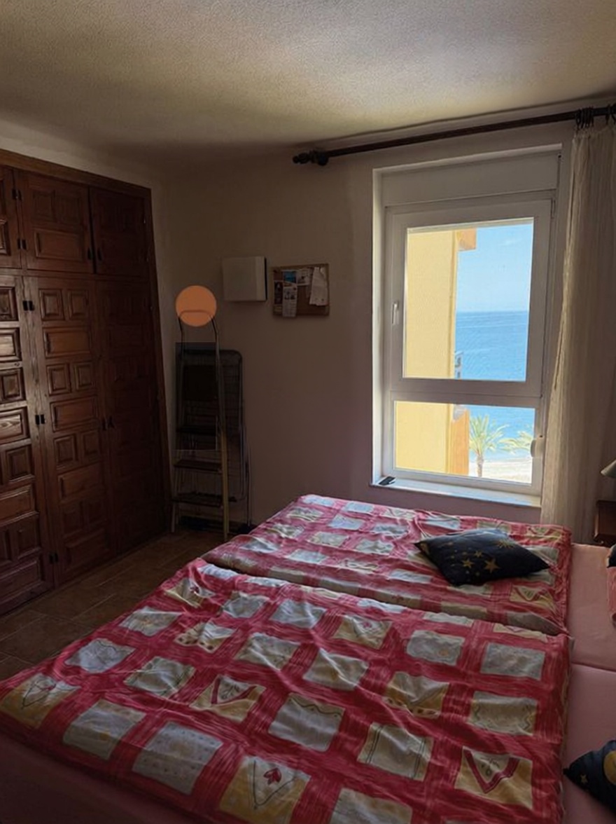 Beachfront flat in Algarrobo-Costa — Bedroom