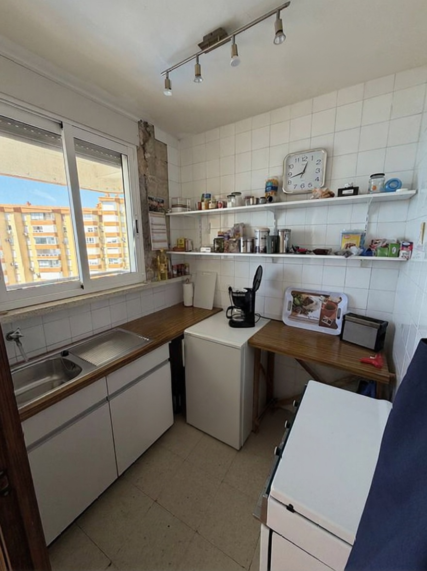 Beachfront flat in Algarrobo-Costa — Kitchen