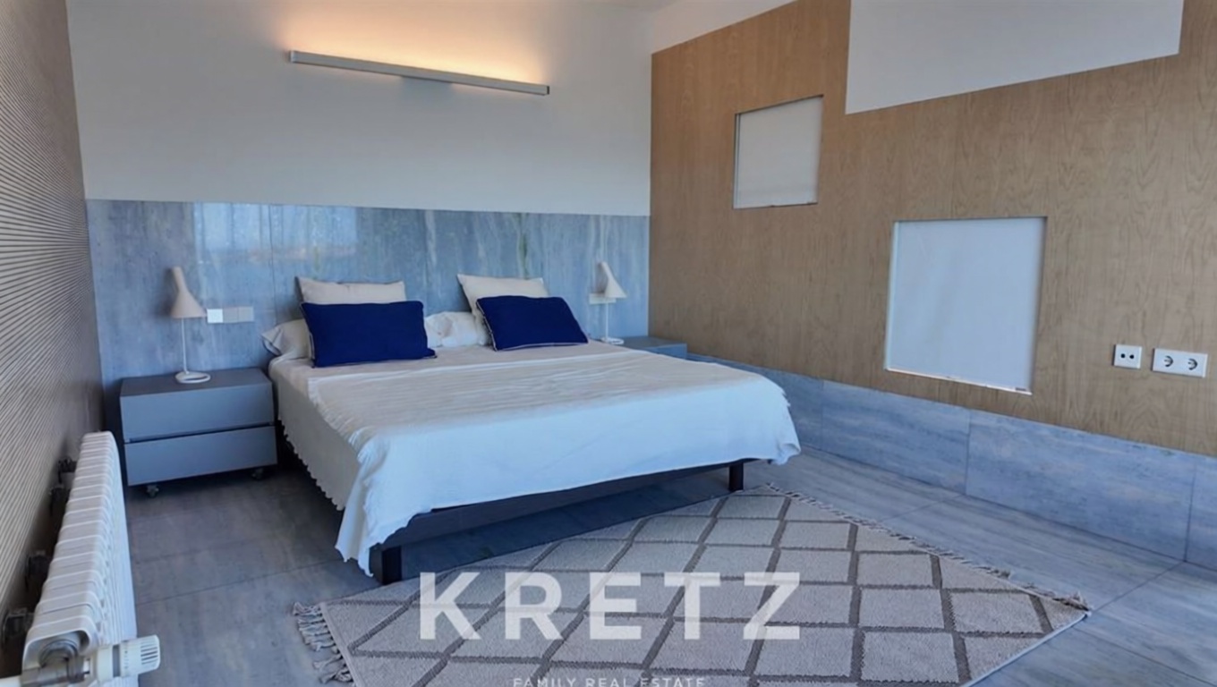 Chalet con acceso directo a playa en Cartagena — Dormitorio