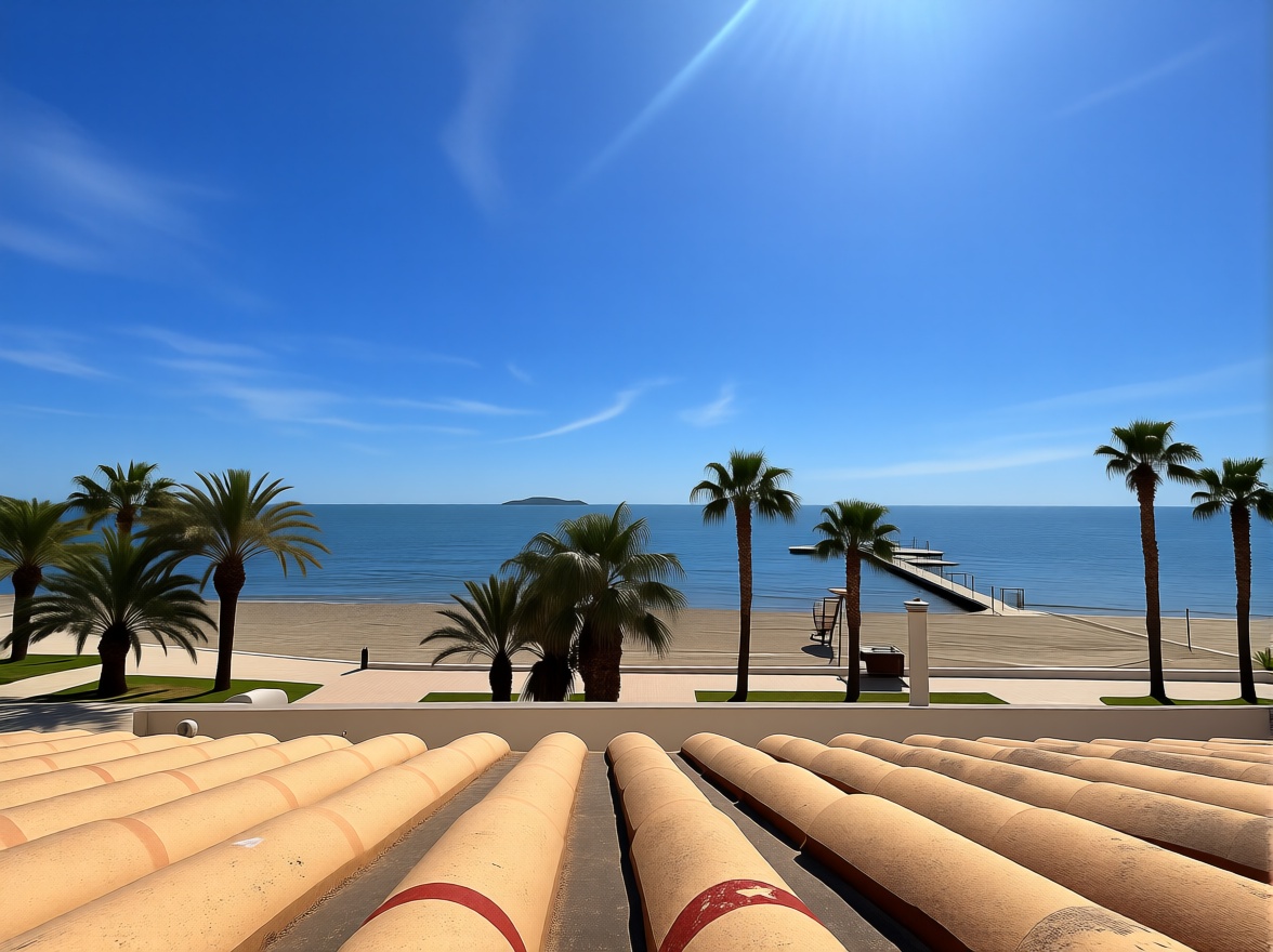 Appartement en première ligne de plage à Cartagena — Vue mer