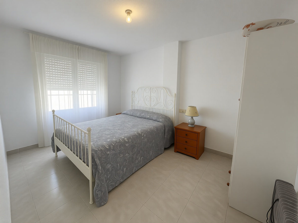 Appartement en première ligne de plage à Cartagena — Chambre