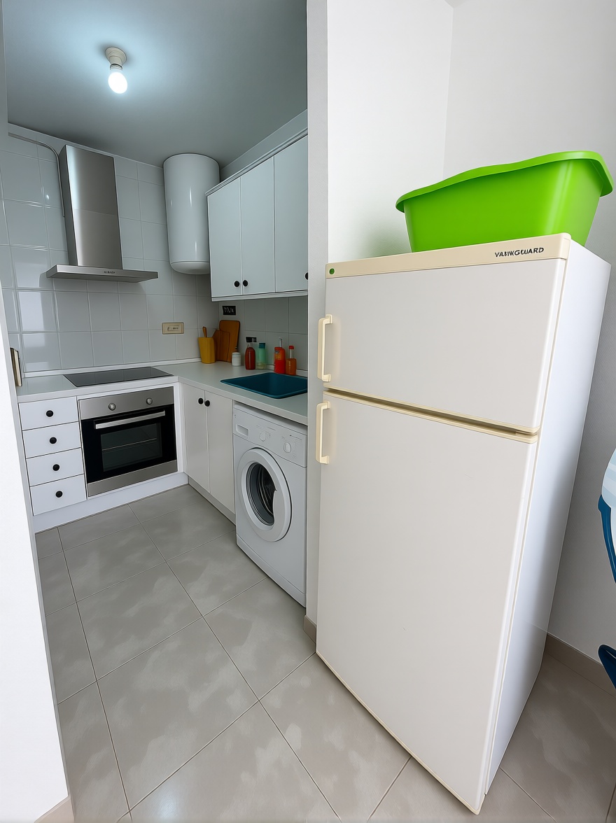 Appartement en première ligne de plage à Cartagena — Cuisine
