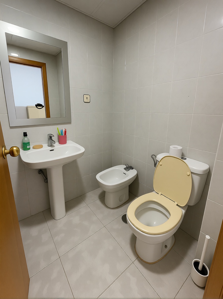 Appartement en première ligne de plage à Cartagena — Sanitaires