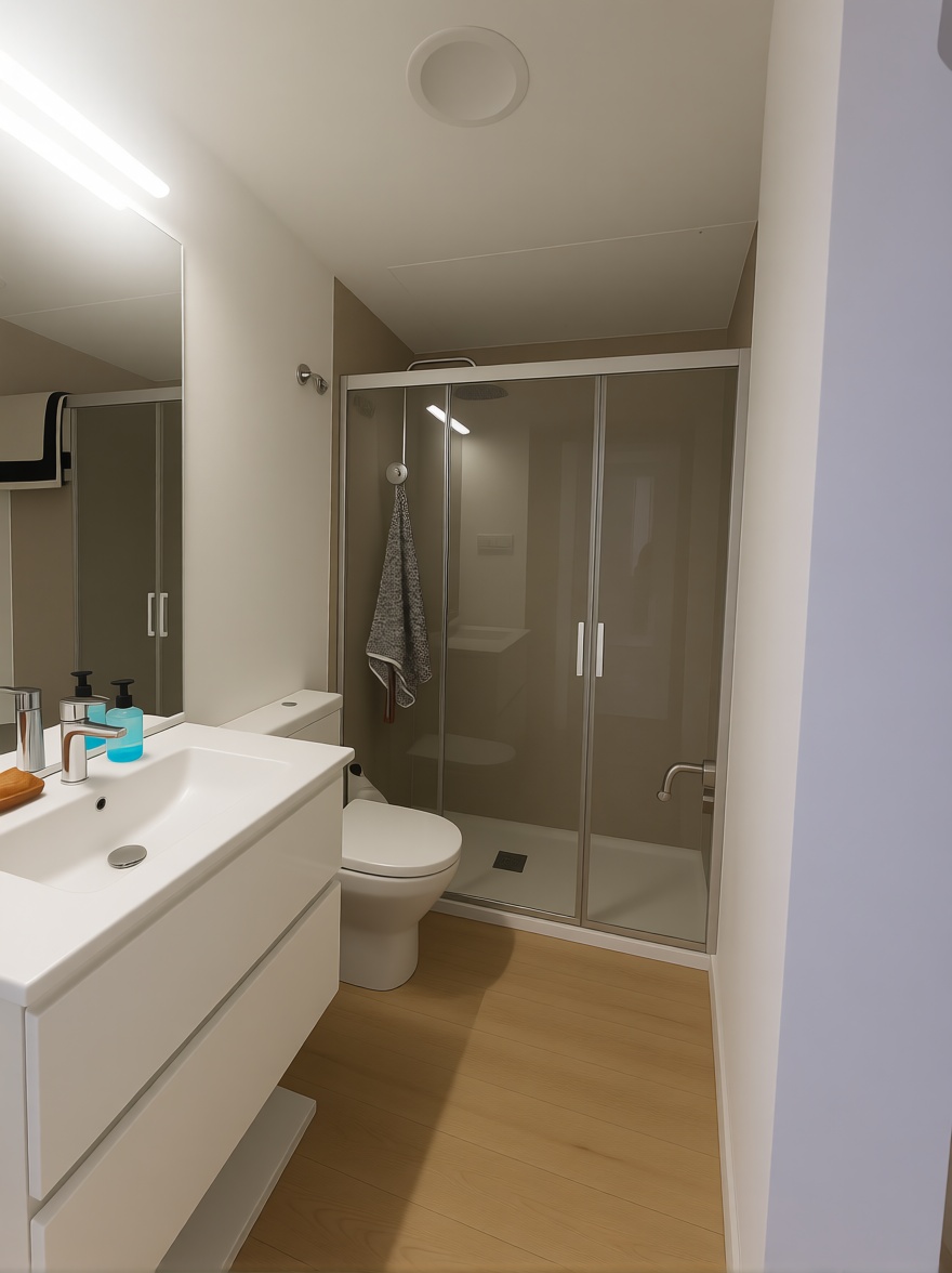 Appartement en première ligne de plage à Cartagena — Chambre