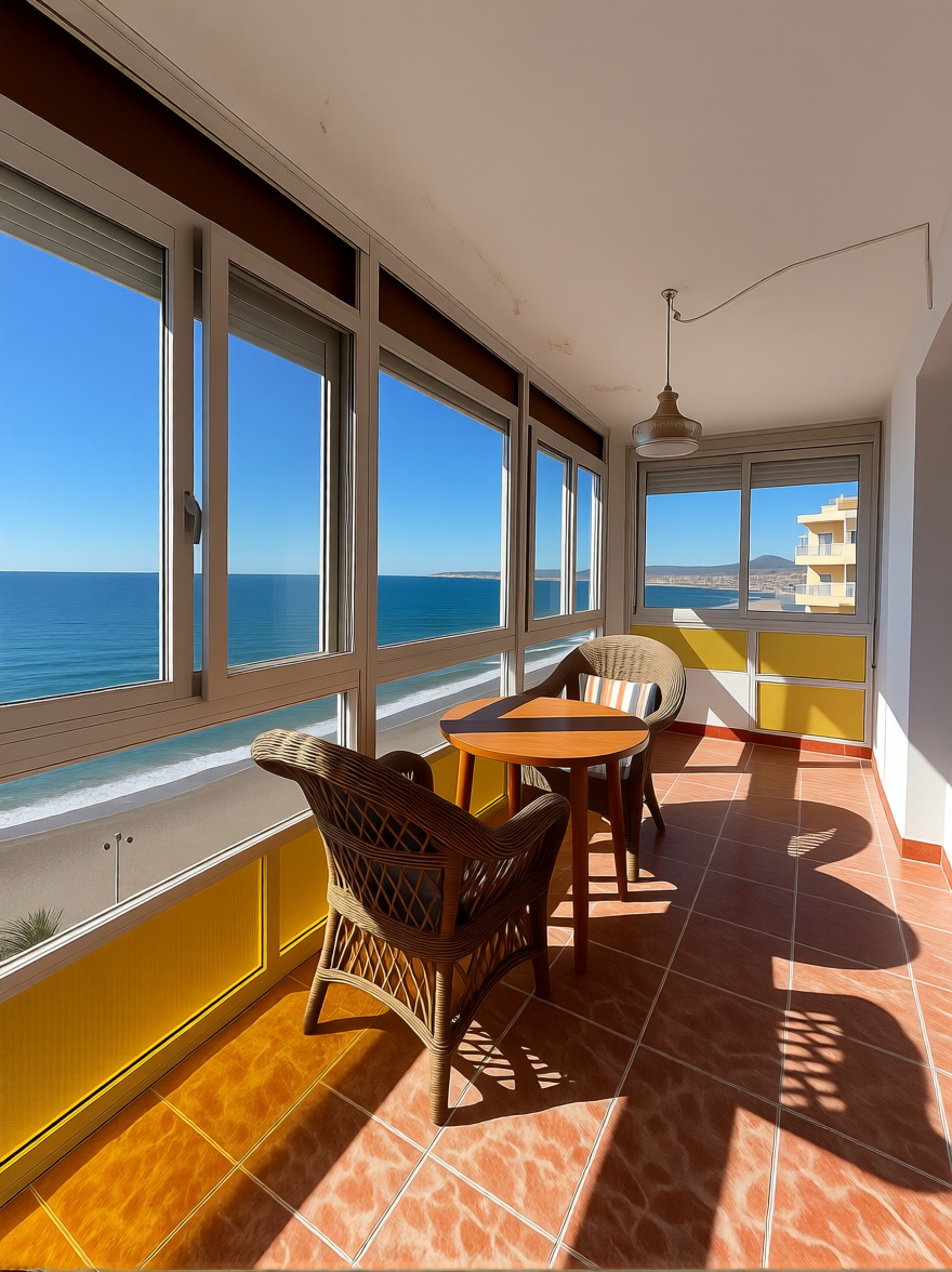 Appartement en première ligne de plage à Algarrobo-Costa