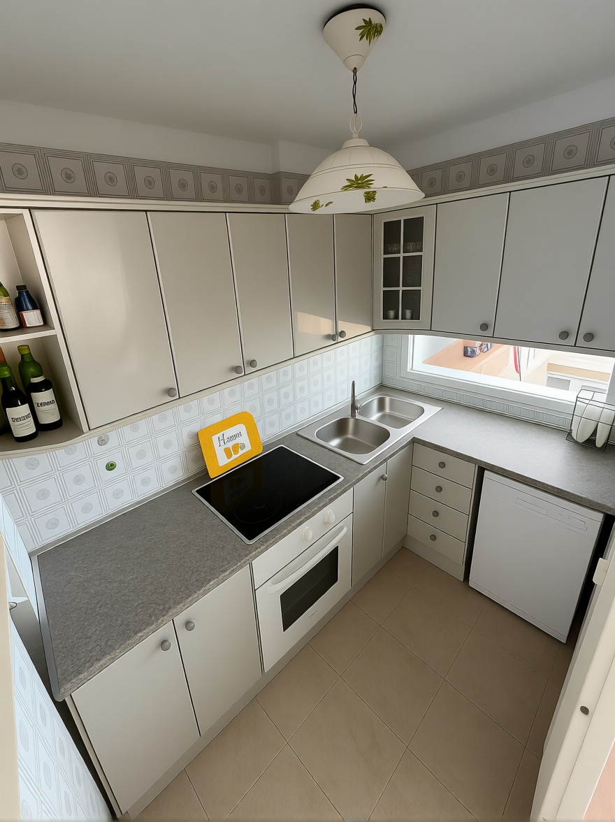 Beachfront flat in Algarrobo-Costa — Kitchen